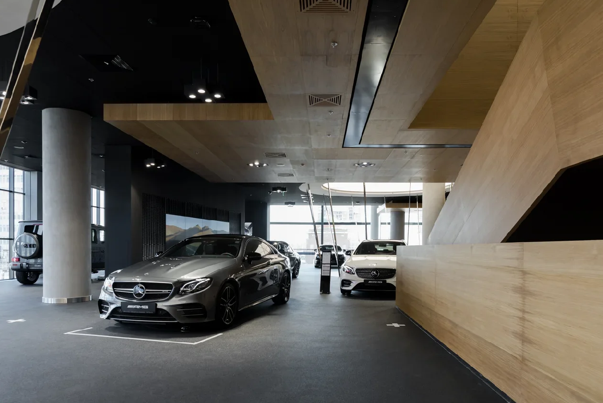 Фото Дилерский центр Audi и Mercedes Benz для группы компаний “Авилон”